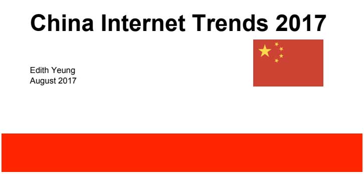 Internet Trends China UX design IOT